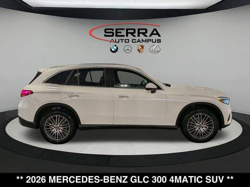 White 2026 Mercedes-Benz GLC 300 4MATIC