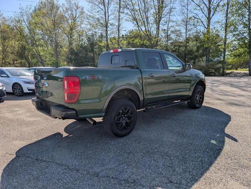 Eruption Green Metallic 2023 Ford Ranger LARIAT