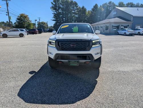 Glacier White 2023 Nissan Frontier PRO-4X