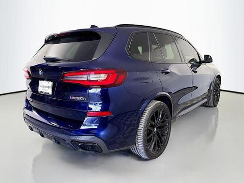 Tanzanite Blue II Metallic 2021 BMW X5 M50i
