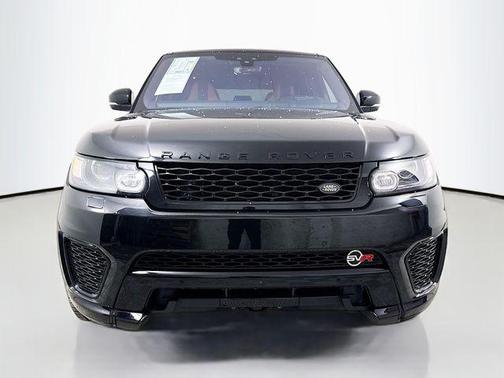 Black 2017 Land Rover Range Rover Sport 5.0L Supercharged SVR