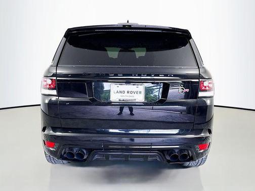 Black 2017 Land Rover Range Rover Sport 5.0L Supercharged SVR