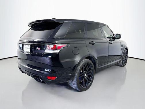 Black 2017 Land Rover Range Rover Sport 5.0L Supercharged SVR