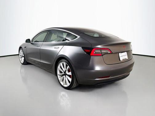 Gray 2018 Tesla Model 3 Performance