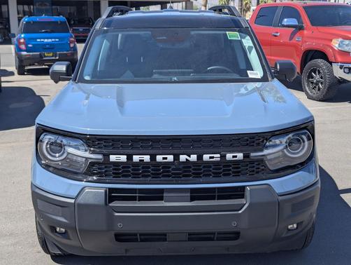 Azure Gray Metallic Tri-Coat 2025 Ford Bronco Sport Outer Banks