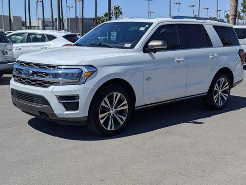 Star White Metallic Tri-Coat 2023 Ford Expedition King Ranch