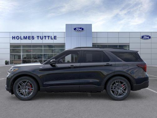 Agate Black Metallic 2026 Ford Explorer ST-Line