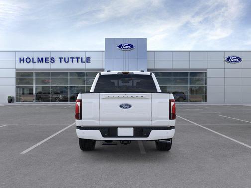 Star White Metallic Tri-Coat 2026 Ford F-150 Platinum