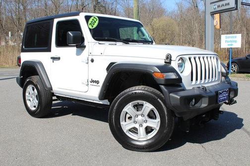 Bright White Clearcoat 2023 Jeep Wrangler Sport