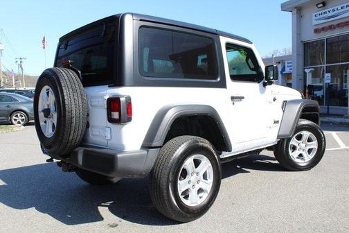 Bright White Clearcoat 2023 Jeep Wrangler Sport