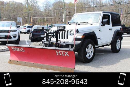 Bright White Clearcoat 2023 Jeep Wrangler Sport