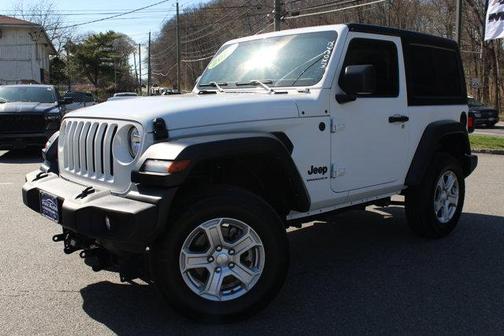 Bright White Clearcoat 2023 Jeep Wrangler Sport