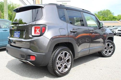 Granite Crystal Clearcoat Metallic 2018 Jeep Renegade Limited