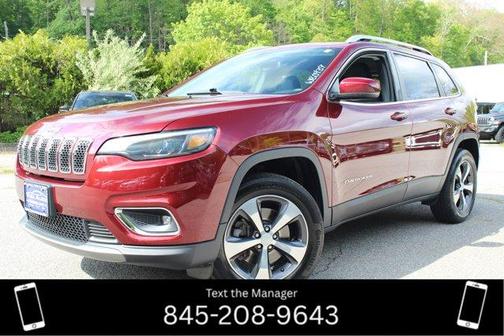 Velvet Red Pearlcoat 2019 Jeep Cherokee Limited