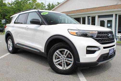 White 2021 Ford Explorer XLT