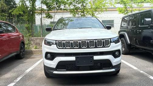 Bright White Clearcoat 2026 Jeep Compass Limited