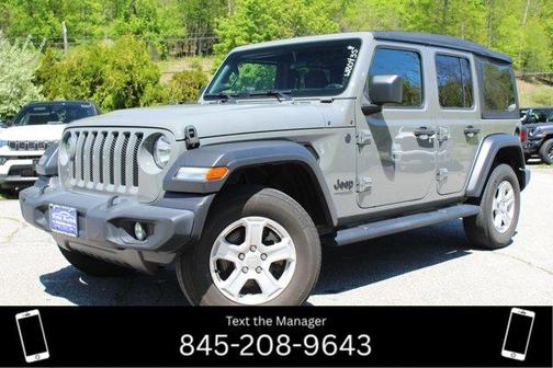 Sting Gray Clearcoat 2022 Jeep Wrangler Unlimited Sport