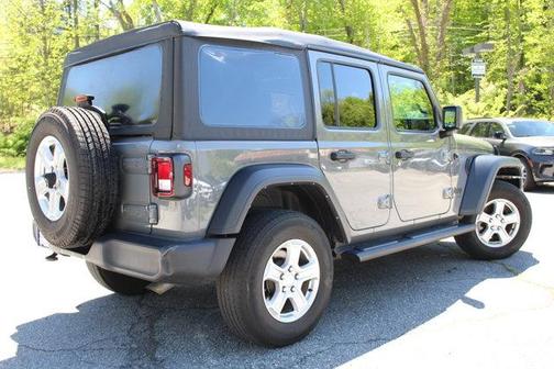 Sting Gray Clearcoat 2022 Jeep Wrangler Unlimited Sport