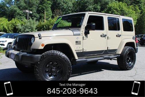 Gobi Clearcoat 2017 Jeep Wrangler Unlimited Sahara