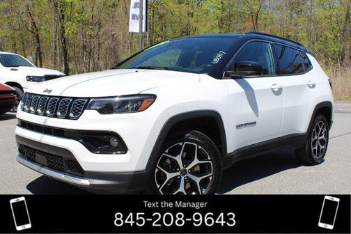 Bright White Clearcoat 2025 Jeep Compass Limited