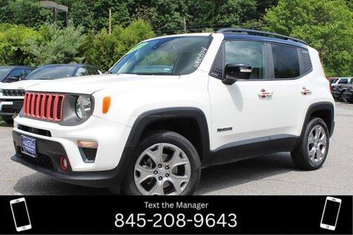 Alpine White Clearcoat 2022 Jeep Renegade Limited