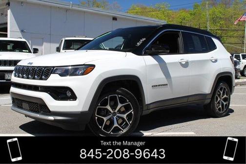Bright White Clearcoat 2025 Jeep Compass Limited