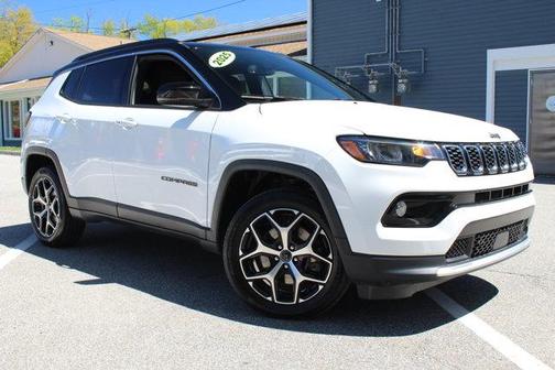 Bright White Clearcoat 2025 Jeep Compass Limited