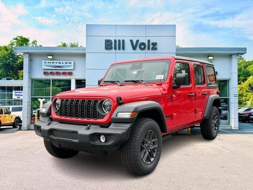 Firecracker Red Clearcoat 2026 Jeep Wrangler Sport