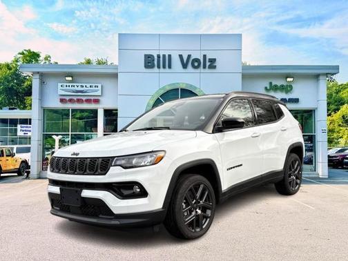 Bright White Clearcoat 2026 Jeep Compass Limited Altitude
