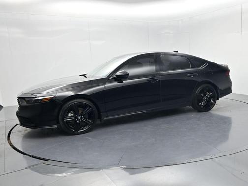 Crystal Black Pearl 2024 Honda Accord Hybrid Sport-L