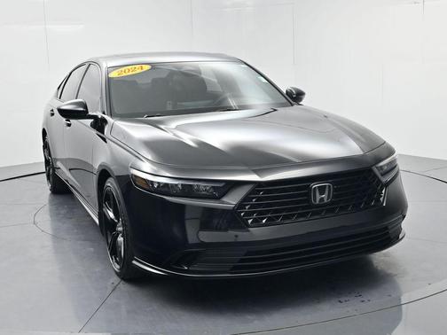 Crystal Black Pearl 2024 Honda Accord Hybrid Sport-L