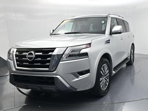 Brilliant Silver Metallic 2023 Nissan Armada SL 2WD