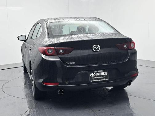 Jet Black Mica 2024 Mazda Mazda3 FWD w/Preferred Package
