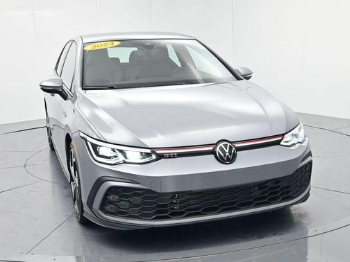 Moonstone Gray 2024 Volkswagen Golf GTI 2.0T SE DSG