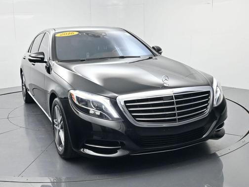 Black 2016 Mercedes-Benz S-Class 4MATIC