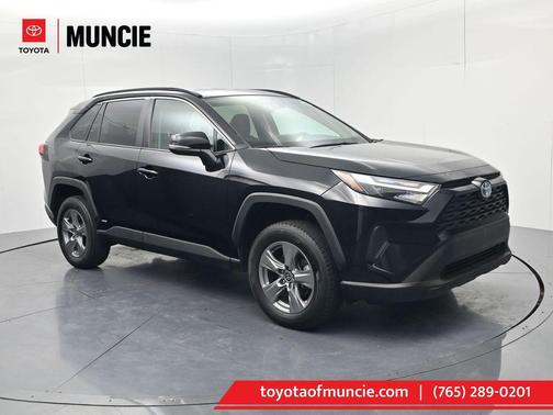 Midnight Black Metallic 2024 Toyota RAV4 Hybrid XLE