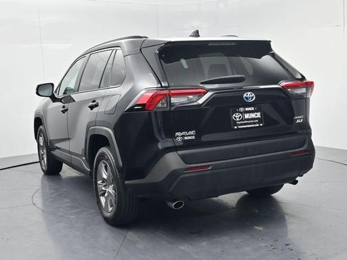 Midnight Black Metallic 2024 Toyota RAV4 Hybrid XLE