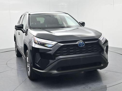 Midnight Black Metallic 2024 Toyota RAV4 Hybrid XLE