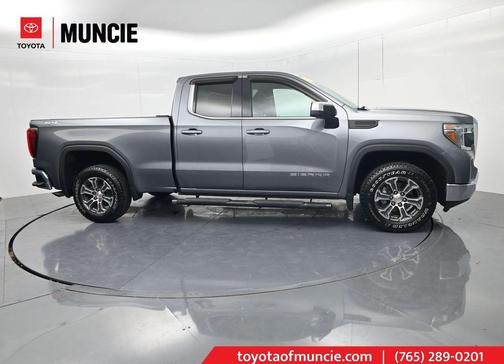 Satin Steel Metallic 2021 GMC Sierra 1500 SLE