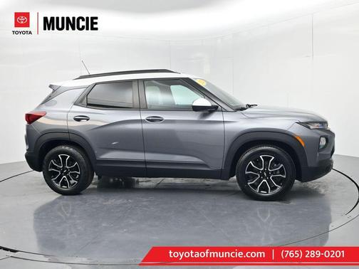 Satin Steel Metallic 2022 Chevrolet Trailblazer ACTIV