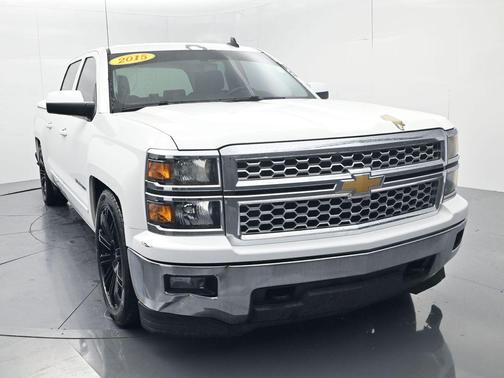 Summit White 2015 Chevrolet Silverado 1500 1LT