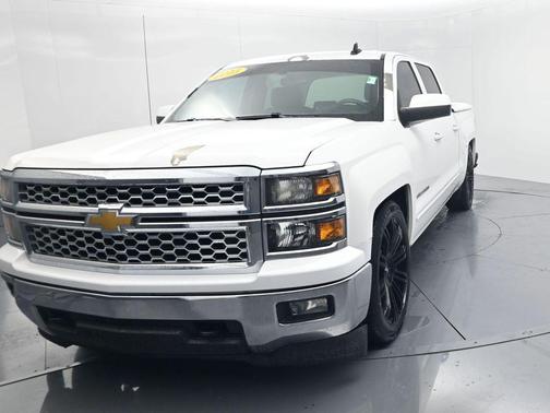 Summit White 2015 Chevrolet Silverado 1500 1LT