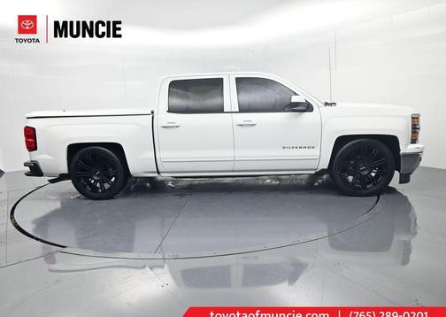 Summit White 2015 Chevrolet Silverado 1500 1LT