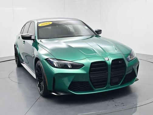 Isle of Man Green Metallic 2025 BMW M3 Competition xDrive