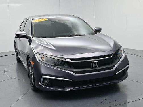 Crystal Black Pearl 2021 Honda Civic EX