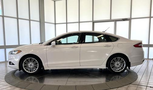 White Platinum Metallic Tri-Coat 2015 Ford Fusion SE