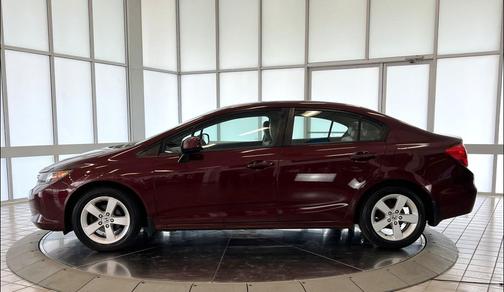 Crimson Pearl 2012 Honda Civic LX