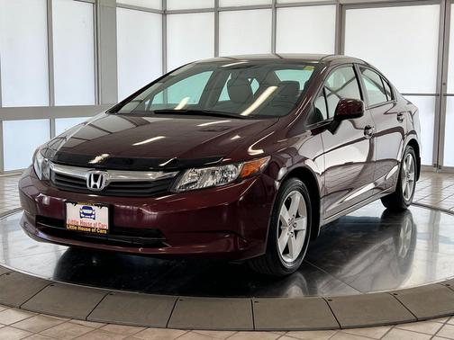Crimson Pearl 2012 Honda Civic LX