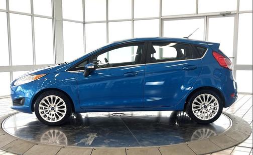 Blue Candy Metallic Tinted Clearcoat 2014 Ford Fiesta Titanium