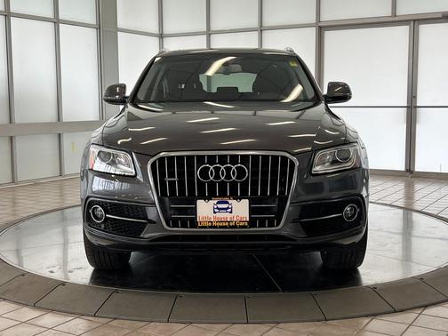 Lava Gray Pearl Effect 2015 Audi Q5 3.0T Premium Plus